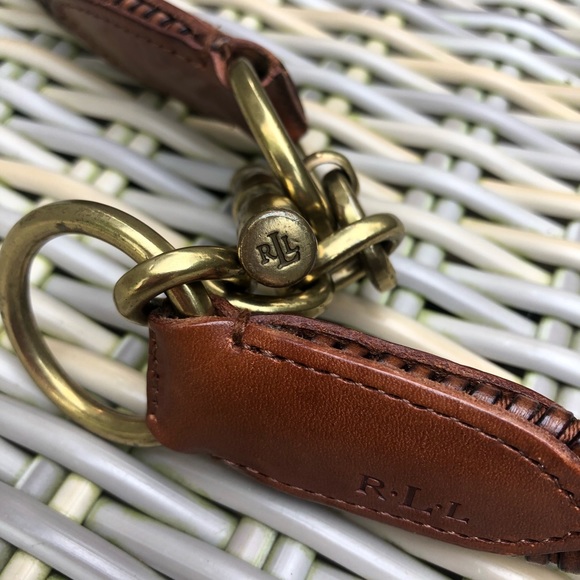 Ralph Lauren Toggle Stretch Woven Belt Large